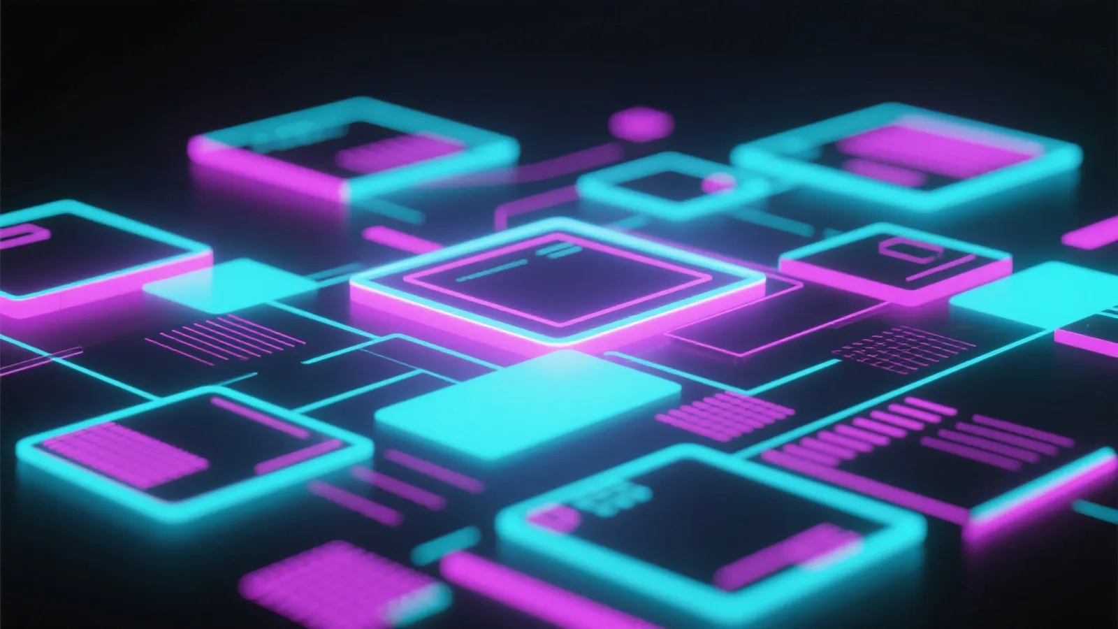 互动娱乐视觉示意