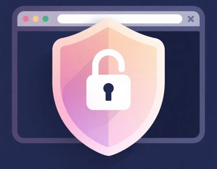 安全访问与防钓鱼示意图